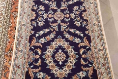 N-260, Nain, wool with silk, 297 x 61 cm, Iran, 690 €